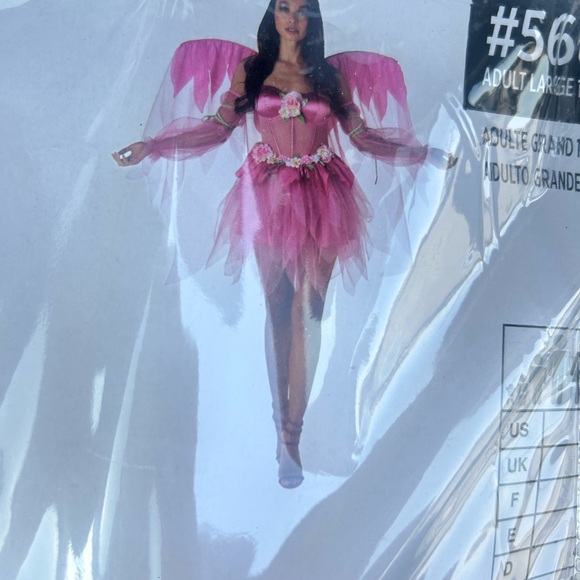 Pink Fairy Halloween Costume - Picture 4 of 7